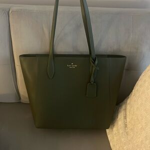 PRICE DROP ⬇️ NWT Kate Spade Olive Geeen Work Tote